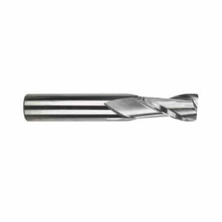 Morse End Mill, Center Cutting Regular Length Single End, Series 5967G, 34 Cutter Dia, 002 Corner Rad 94862